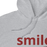 SMILE - Premium Embroidered hoodie by: hi5.nyc