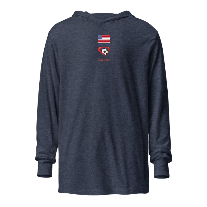 USA - Copa Love Hooded long-sleeve tee