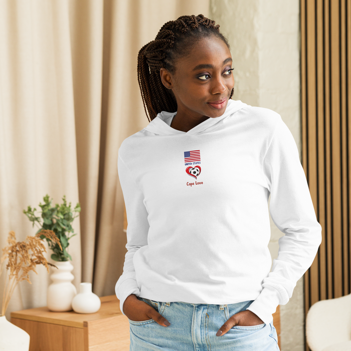 USA - Copa Love Hooded long-sleeve tee