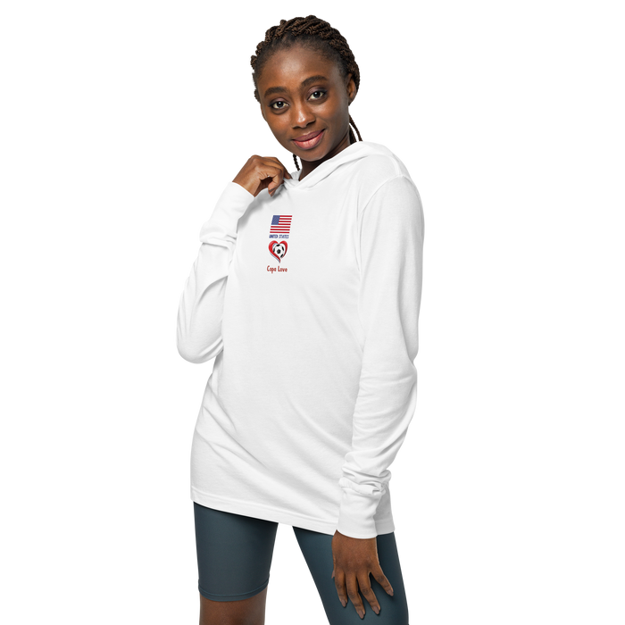 USA - Copa Love Hooded long-sleeve tee