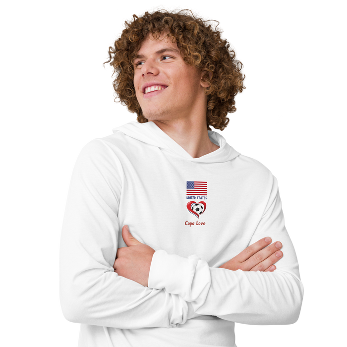 USA - Copa Love Hooded long-sleeve tee