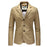 Men's Solid Color Single Breasted Jacket
