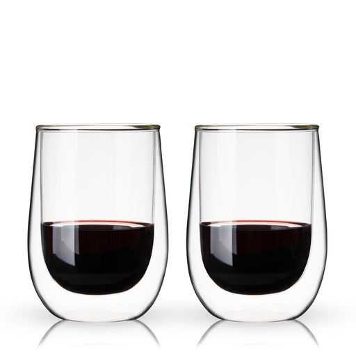 Classy Double Walled Wine & Cocktail Glasses