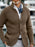Men’s Stand Collar Cardigan – Classic Knitted Sweater with a Modern Edge