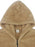 Men's double-sided arctic velvet hooded warm zipper jacket