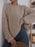 Women’s Loose Fit Pullover Scoop Neck Knit Sweater